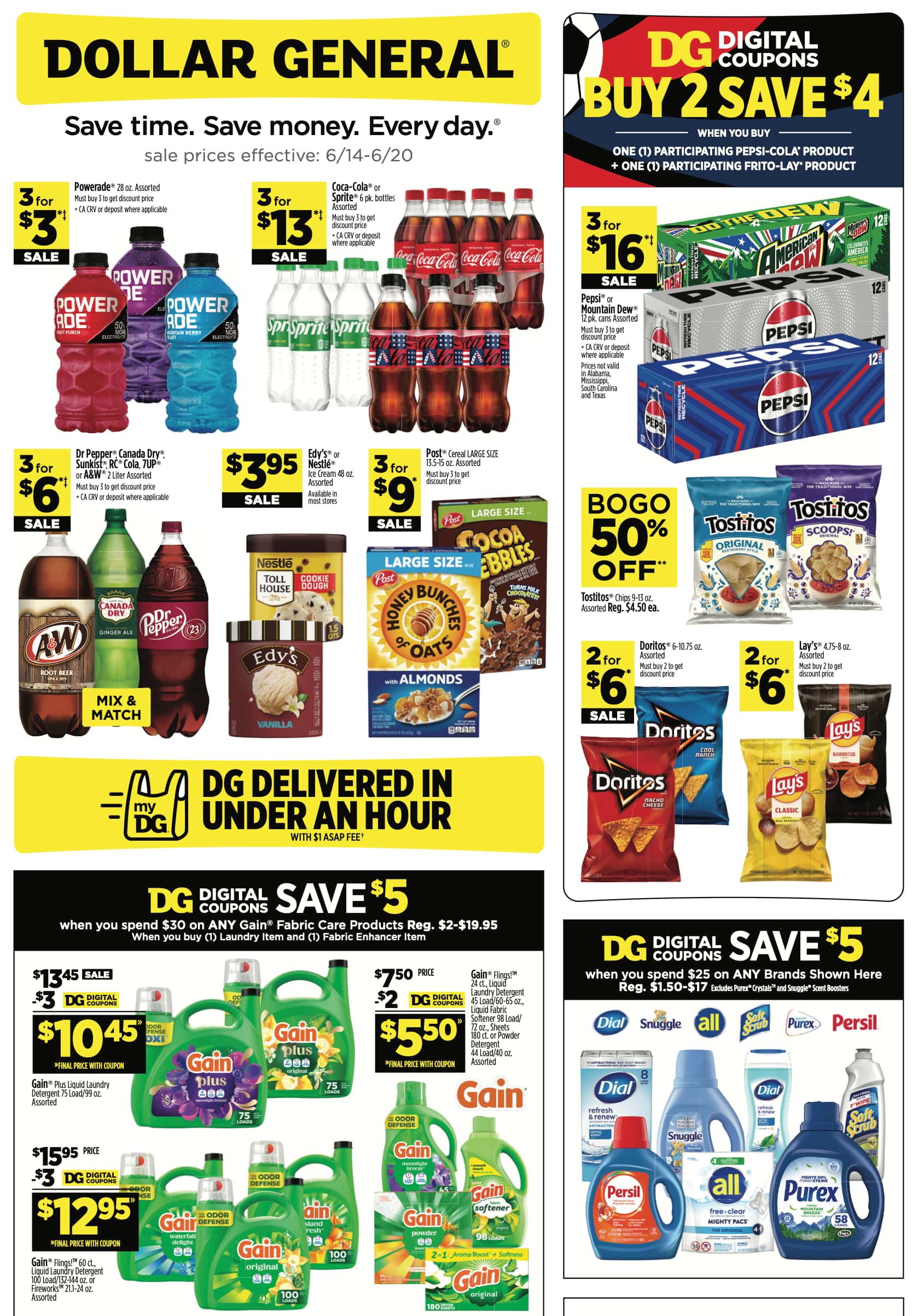Dollar General Weekly Ad page 1