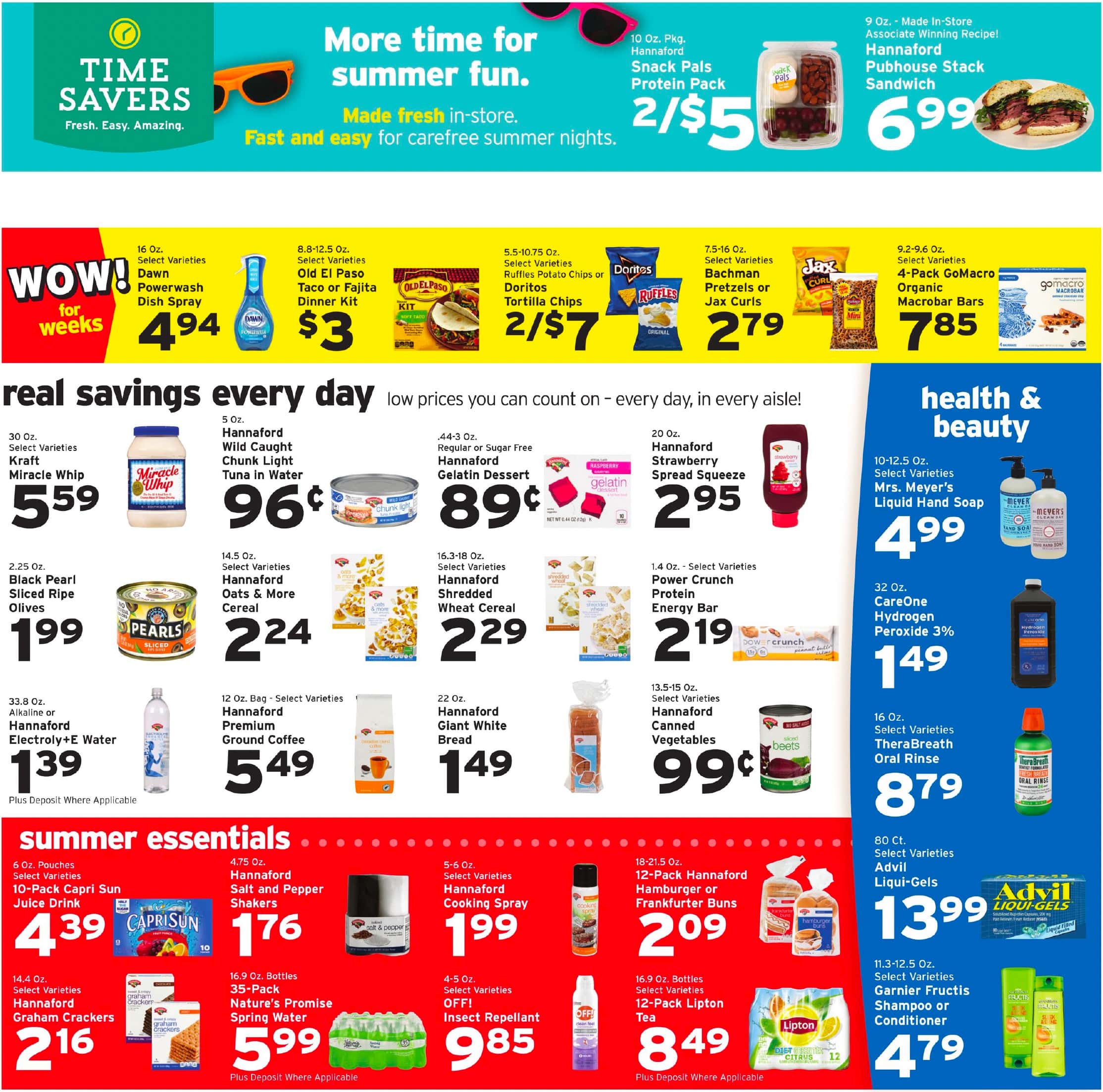 Hannaford Weekly Ad page 8