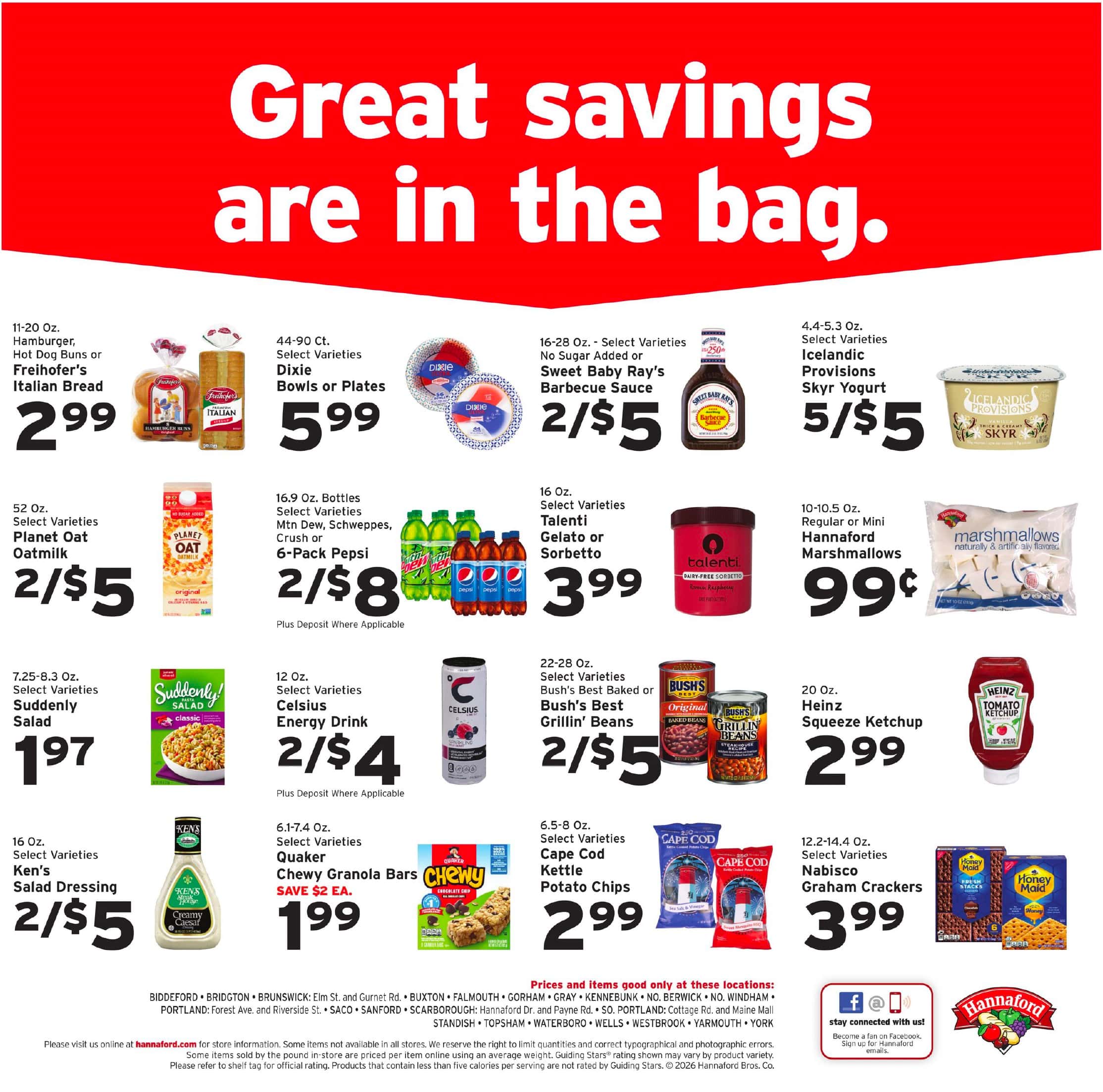 Hannaford Weekly Ad page 9
