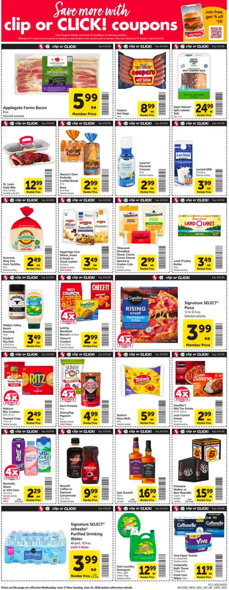 Safeway Weekly Ad page 3