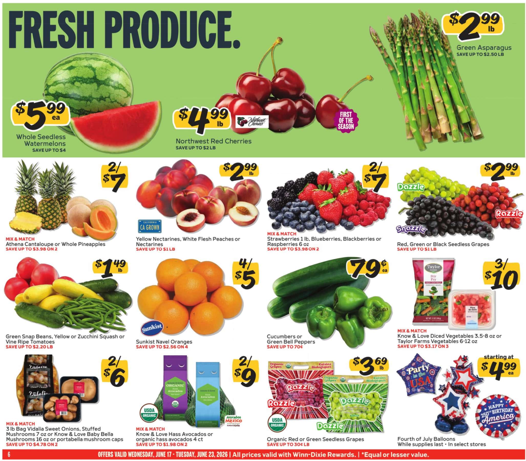 Winn-Dixie Weekly Ad page 7