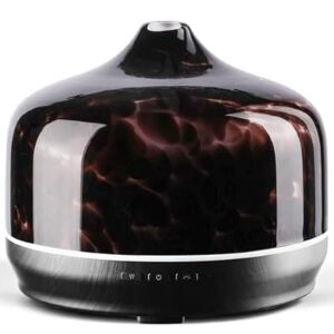 Glass Essential Oil Diffuser Aromatherapy Ultrasonic Cool Mist Humidifier…