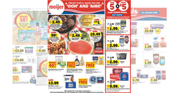 Meijer weekly ad