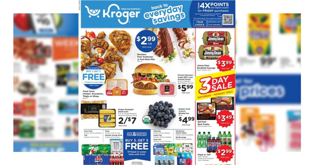Kroger weekly ad Aug 12 – Aug 18, 2026