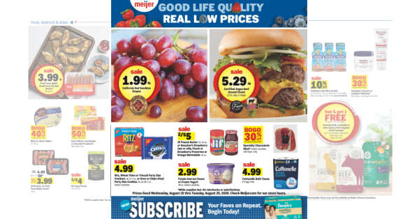 Meijer weekly ad