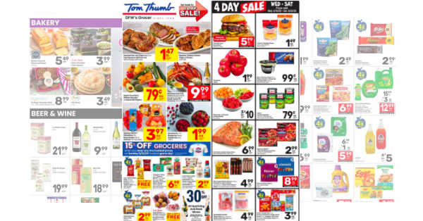 Tom Thumb weekly ad