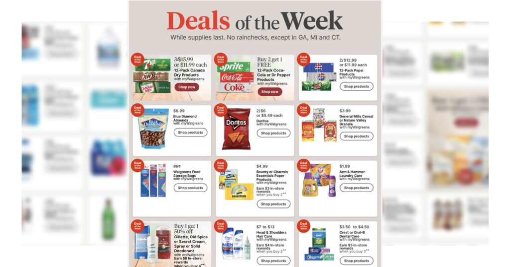 Walgreens weekly ad Aug 16 – Aug 22, 2026