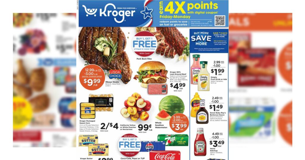 Kroger weekly ad