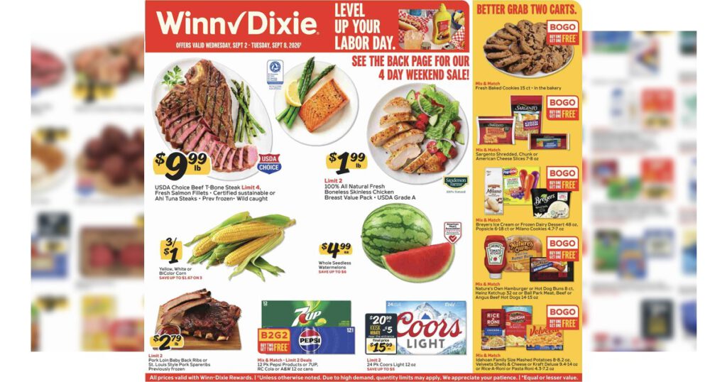 Winn-Dixie weekly ad