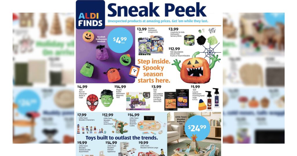 Aldi weekly ad sneak peek Oct 14 – Oct 20, 2026