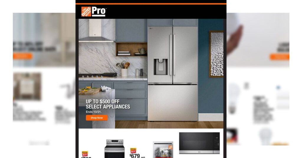 Home Depot weekly ad Oct 12 – Oct 19, 2026