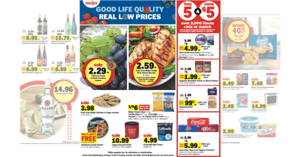 Meijer weekly ad