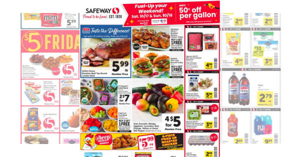 Safeway weekly ad Oct 14 – Oct 20, 2026
