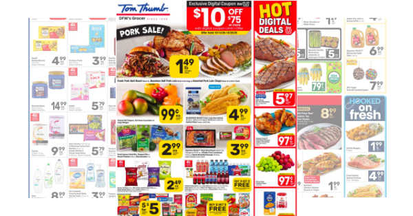 Tom Thumb weekly ad Oct 14 – Oct 20, 2026