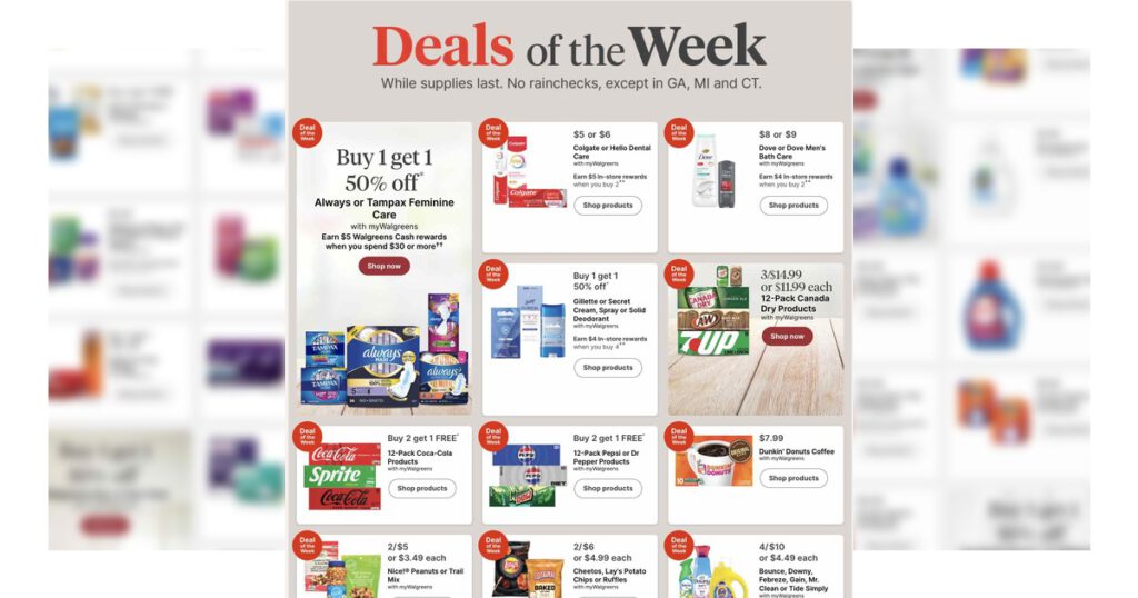 Walgreens weekly ad sneak peek Oct 18 – Oct 24, 2026